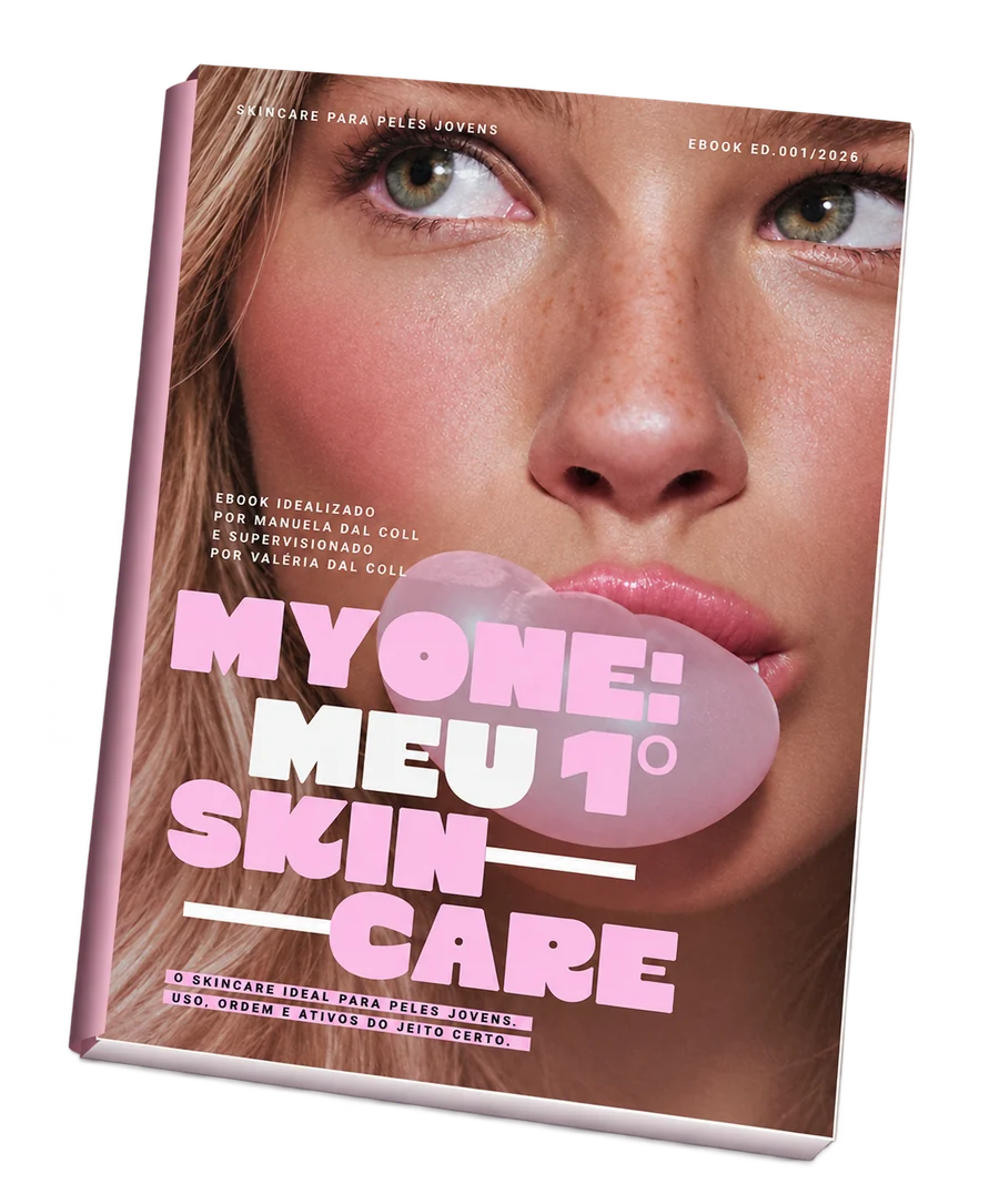 Capa do e-book MyOne: Meu 1º Skincare.